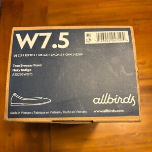 Allbirds Tree Breezer Point (7.5) NIB